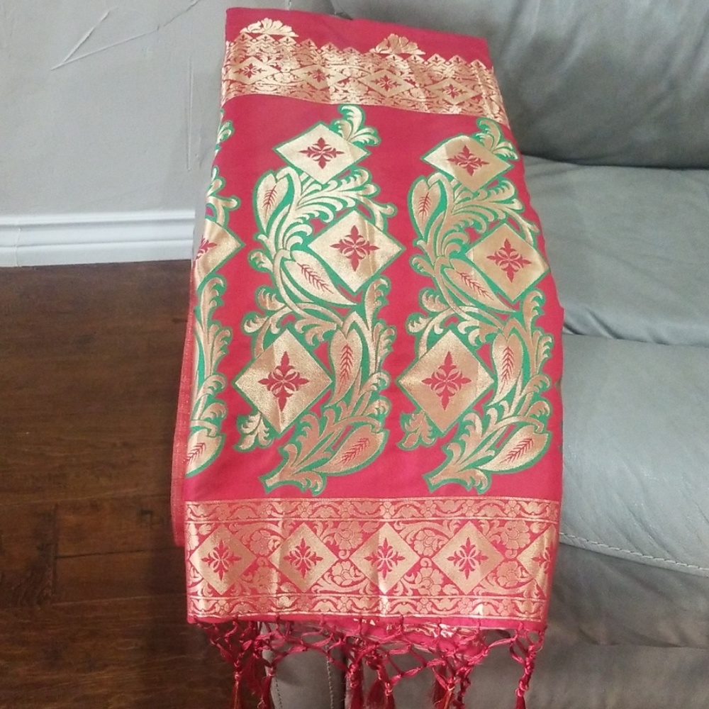 Saree with blouse! New - Picture 3 of 8